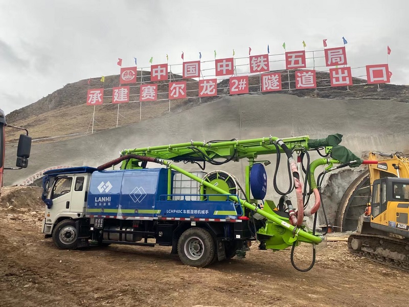 濕噴機(jī)械手，一種高效、精確的混凝土噴射設(shè)備